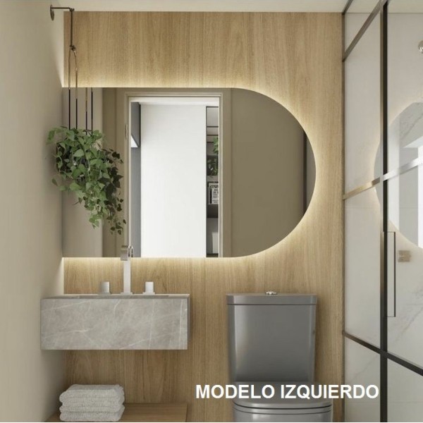 Espejo Arco Retroiluminado Para Baño
