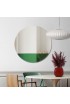 Espejo Redondo Decorativo Sunset Green