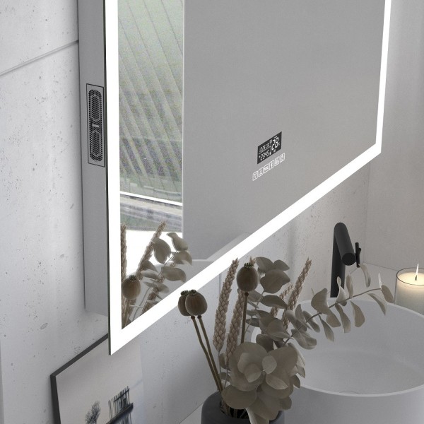 Espejo Bluetooth y LED Para Baño