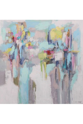 Pintura Abstracta Moderna Para Salón