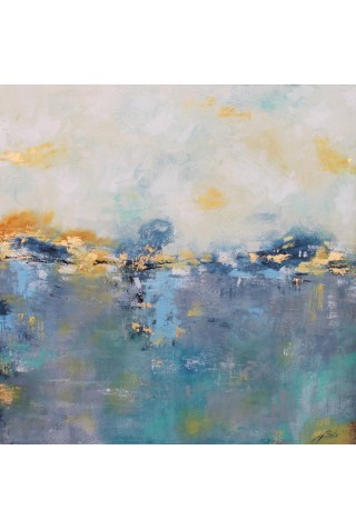 Pintura Abstracta Moderna Grande Mallorca