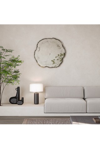 Espejo Grande Irregular De Diseño Arbo