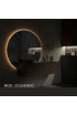 Espejo Semicircular Retroiluminado Para Baño