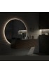 Espejo Semicircular Retroiluminado Para Baño