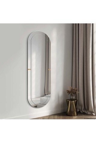 Espejo Ovalado Cristal OptiWhite Sublime
