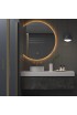Espejo Semicircular Retroiluminado Original Para Baño