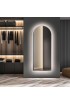 Espejo Vestidor Con Luz LED Marco Blanco