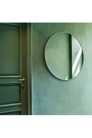 Espejo Redondo Hoop Bronze L