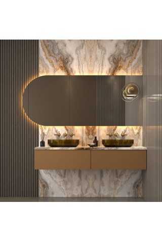 Espejo Arco Retroiluminado Para Baño