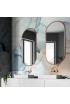 Espejo Ovalado Minimalista Ambient Slim Cobre