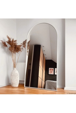 Espejo Vestidor Arco Marco Blanco