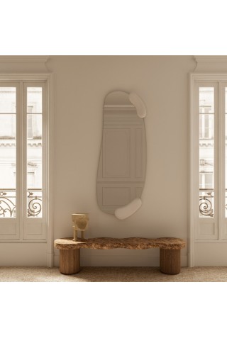 Espejo Irregular Grande Calco White Hall