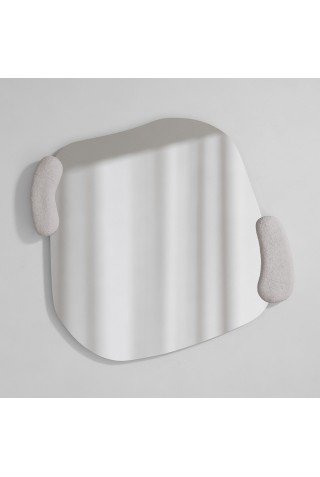 Espejo Irregular Grande Calco White Hall