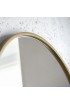 Espejo Arco Minimalista Marco Dorado