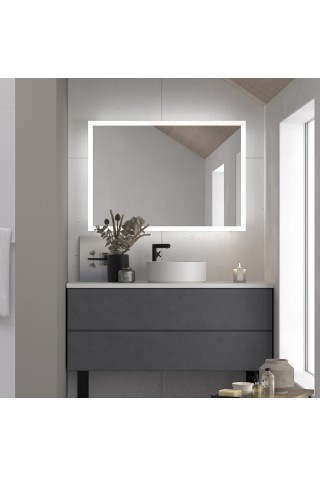 Espejo Baño Moderno Con Luz LED