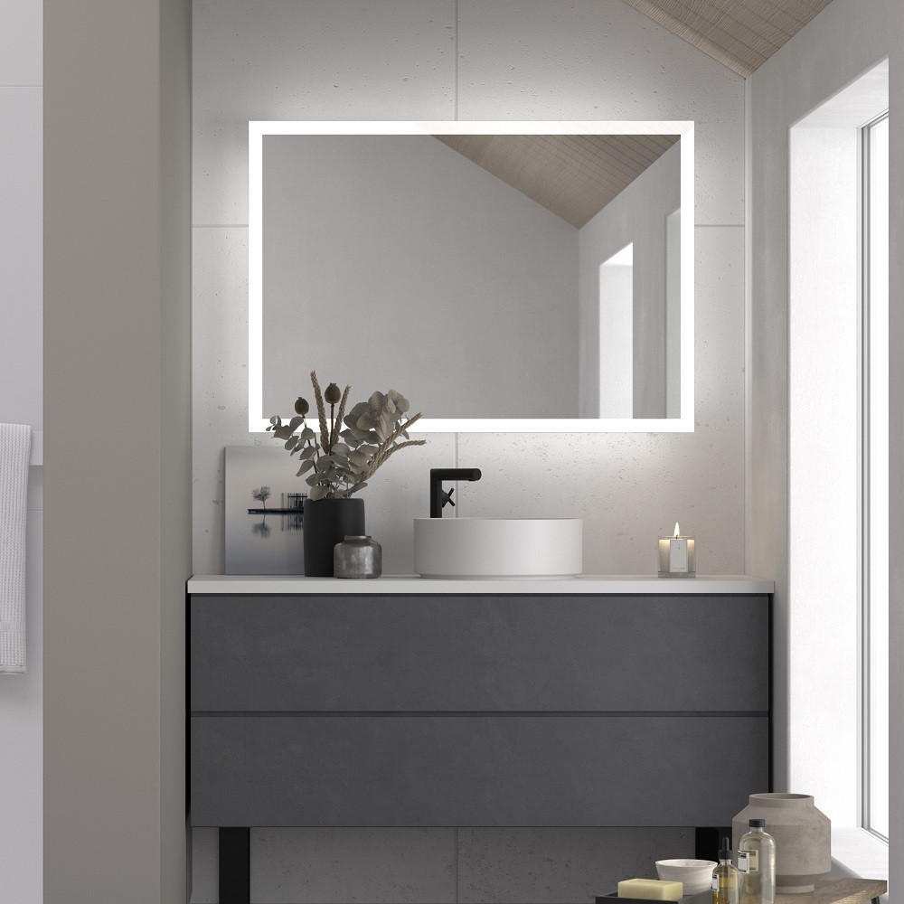 Los espejos con luz LED y antivaho más prácticos y decorativos para tu baño