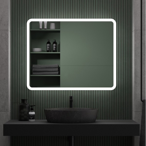 Espejo Moderno De Baño Con Luz LED