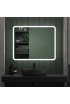 Espejo Moderno De Baño Con Luz LED
