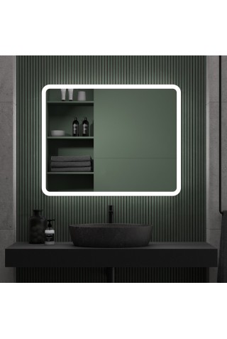 Espejo Moderno De Baño Con Luz LED