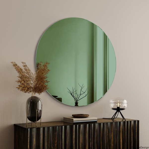 Specchio Rotondo Verde