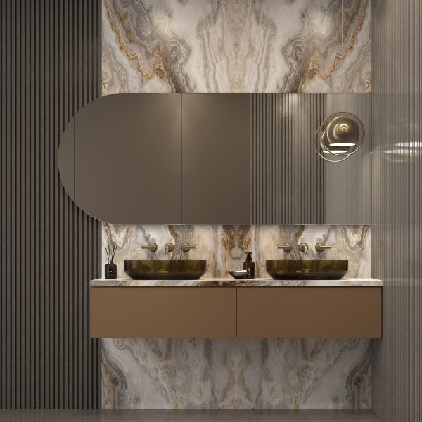 Espejo Sin Luz Para Baño Original De Diseño