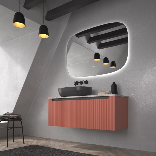 Espejo Orgánico luz LED Para Baño