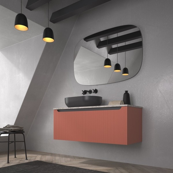 espejo ovalado sin luz