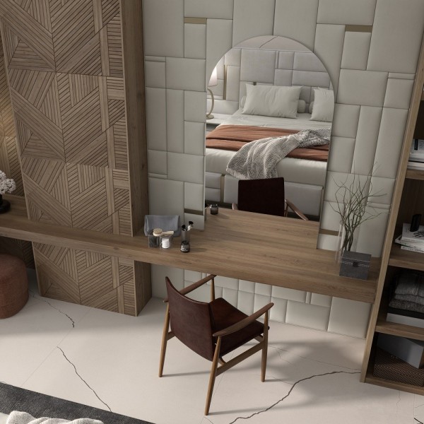 Espejo Con forma De Arco Para Tocador y Vestidor