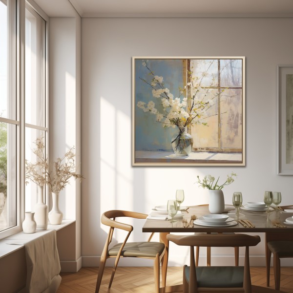 Cuadro Decorativo Floral Whispers