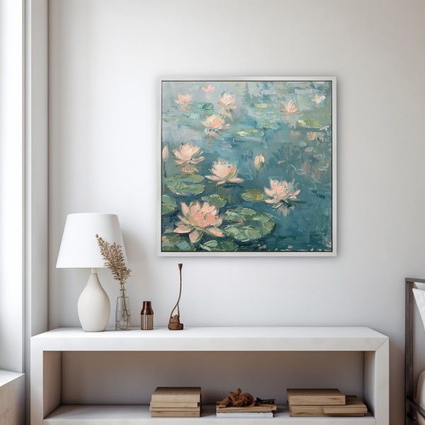 Cuadro Decorativo Flores Blooming Mirage