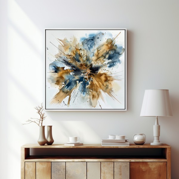 Cuadro Abstracto Flores Flowering Fantasia