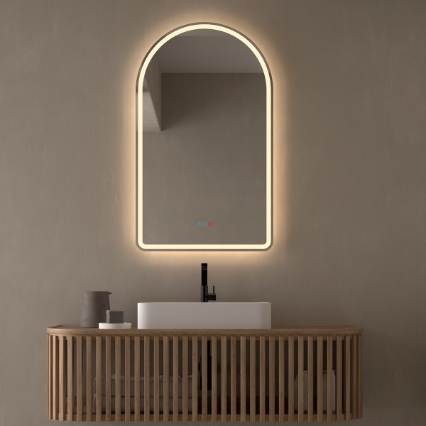 Espejo Arco Con Luz Led Integrada Para Baño