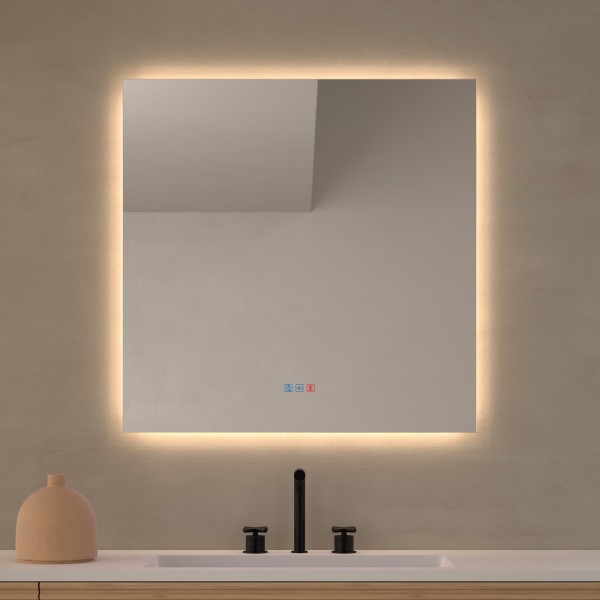 Espejo Retroiluminado Con Antivaho Para Baño