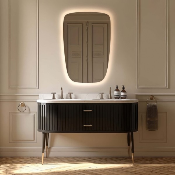 Espejo Original Con Luz LED Para Baño Emblem