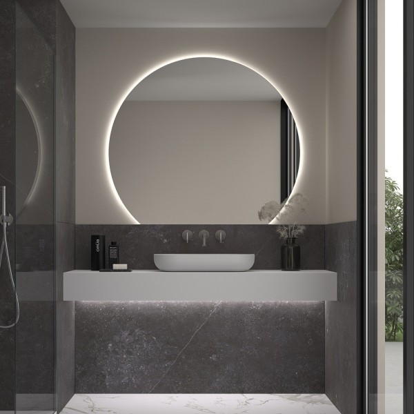 Espejo Redondo Retroiluminado Para Baño original