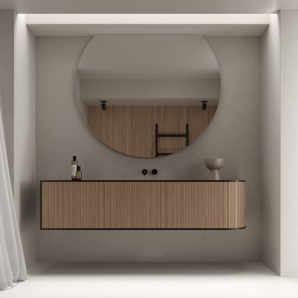 Espejo Redondo Original Sin Luz Para Baño Granada U