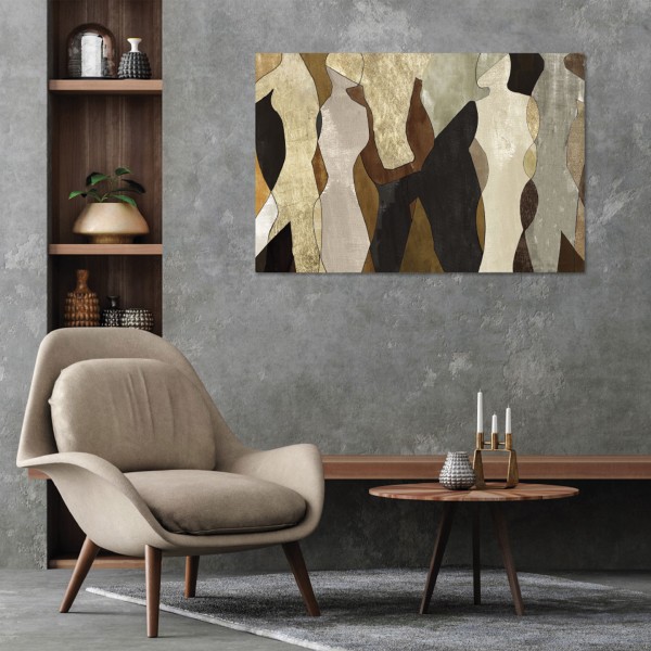 Cuadro Grande Moderno Para Salón Incontro