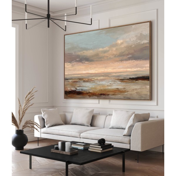Cuadro Paisaje Abstracto Relajante Peace by the Sea