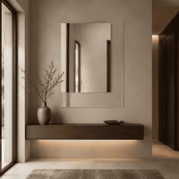 Espejo Moderno Grande Para Recibidor Minimalista