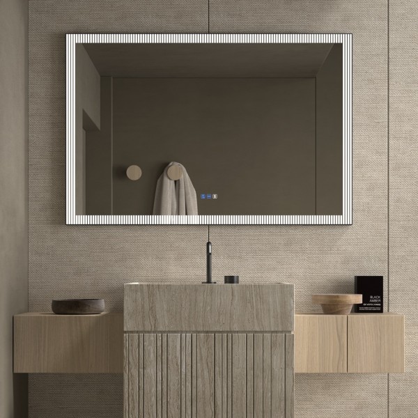 Espejo Led Rectangular Diseño Minimalista Premium