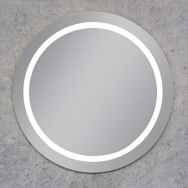 Espejo Redondo Con Luz LED Integrada