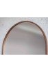 Espejo Ovalado Minimalista Ambient Slim Cobre