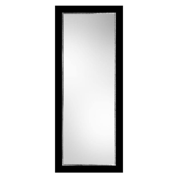 Espejo Vestidor LED Marco De Cristal Negro