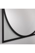 Espejo Decorativo Moderno Circo Black