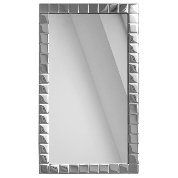 Specchio Decorativo Cornice Argento Quadrum