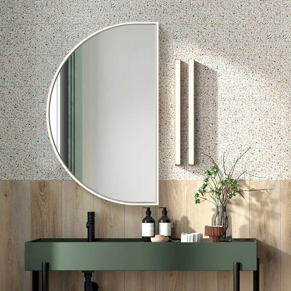 Espejos Media Luna Sin Luz